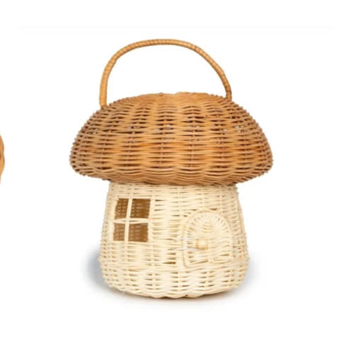 Mushroom House Basket | Made, Modern Handmade