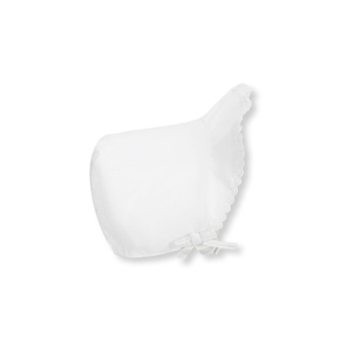 Baby Brimmed Linen Bonnet, Infant