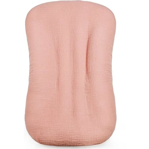 Baby Lounger Cover,Snuggle Me Lounger Cover 1 Pack,Muslin Baby Lounger Cover,100% Cotton Infant Lounger Cover,Soft and Breathable Snuggle Me Cover for Boys Girls(Covers Only)