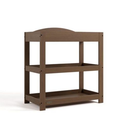 Graco Customizable Changing Table with Water-Resistant Changing Pad Hazelnut