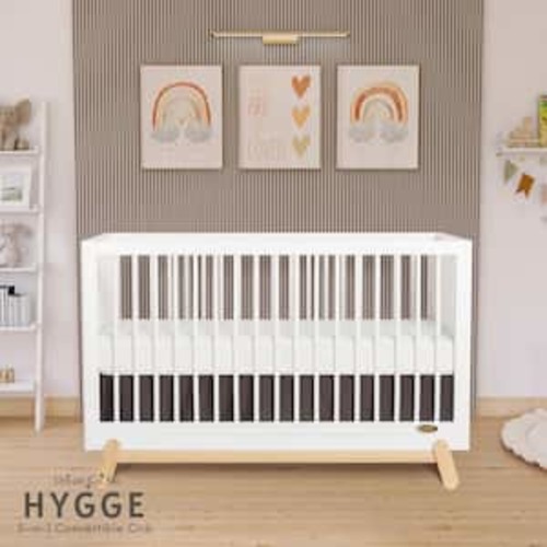 Hygge 5-in-1 Convertible Crib
