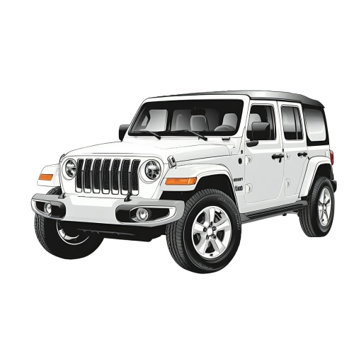 Jeep Wrangler | Gladiator Car Window Sun Shades (JL/JT; 2018-Present)*