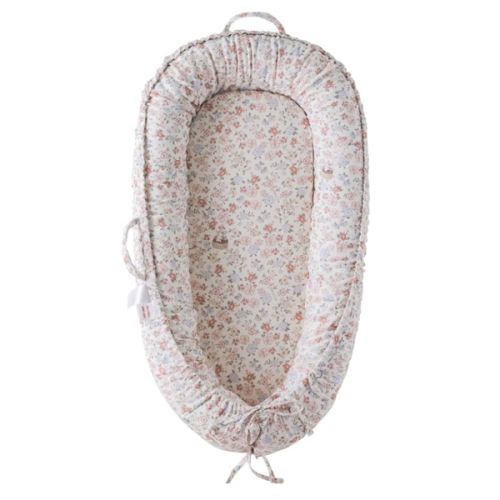 CooCooBaby Infant Lounger, Baby Nest Cover for Baby Girls & Boys, Newborn Essentials for Baby 0-18 Months, 100% Cotton Breathable (Wonderland)