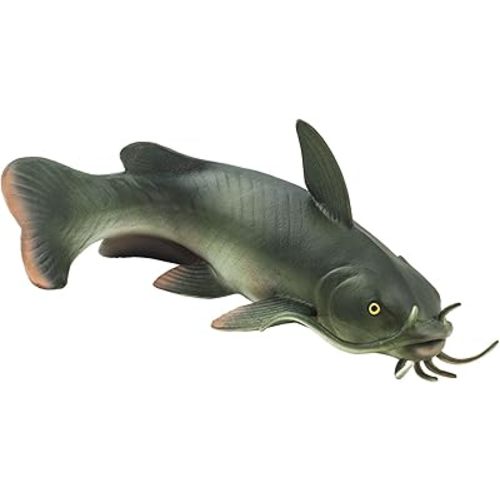 Safari Ltd. Catfish Figurine - Realistic 6" Fish Figure - Educational Toy for Boys, Girls, and Kids Ages 3+