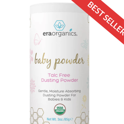 Talc free baby powder - USDA Organic Dusting powder - Eraorganics.com