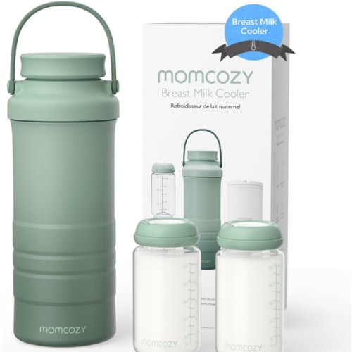 Momcozy Portable Breast Milk Cooler: Keep Milk Cold for 24 Hours