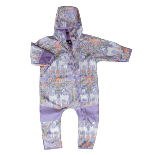 All-Weather Fleece Onesie - Mystic Garden | 6-12 months