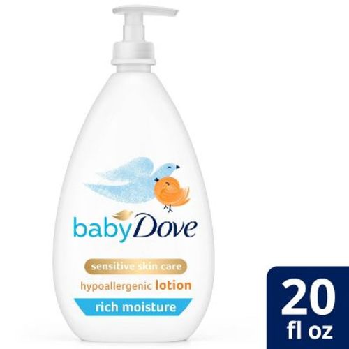 Baby Dove Rich Moisture Sensitive Skin Hypoallergenic Lotion - 20 Fl Oz