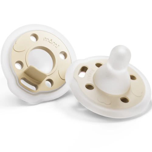 mōmi babypace pacifier 2-set -barley