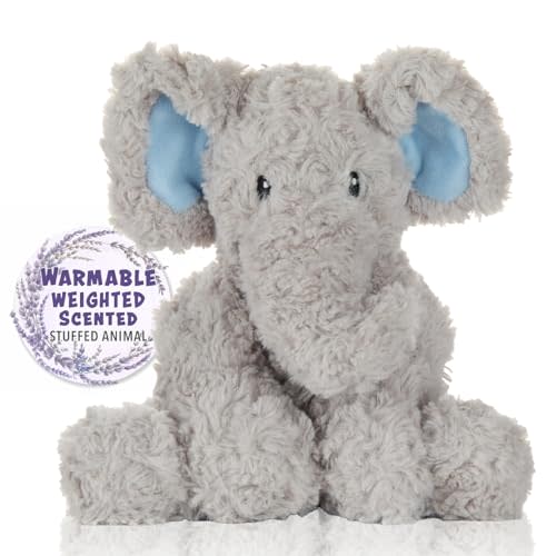 1i4 Group Warm Pals Microwavable Lavender Scented Plush Toy Stuffed Animal -Sweet Elephant 9"