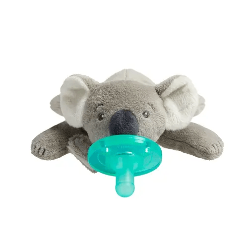 Philips AVENT Soothie Snuggle Pacifier Holder with Detachable Pacifier, Koala, 0m+, SCF347/06