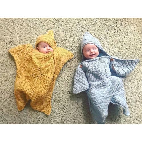Pattern - Crochet Baby Star Bunting/Snuggle Suit/Bodysuit - Instant Download Crochet Pattern