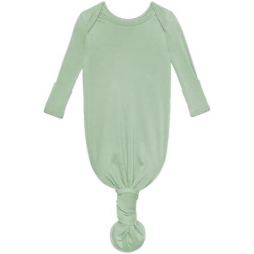 Posh Peanut Newborn Knotted Baby Gowns 0-3 Months - Easy-Tie Hospital Outfit Viscose from Bamboo Sleepers for Baby Boy & Girl