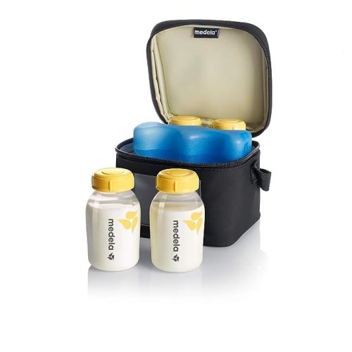 BAFASO Breast Pump Bag (Compatible with Medela Pump in Style) with a  Waterproof Pump Parts Pad, Carrying Case for Medela Pump in Style and Extra  Parts