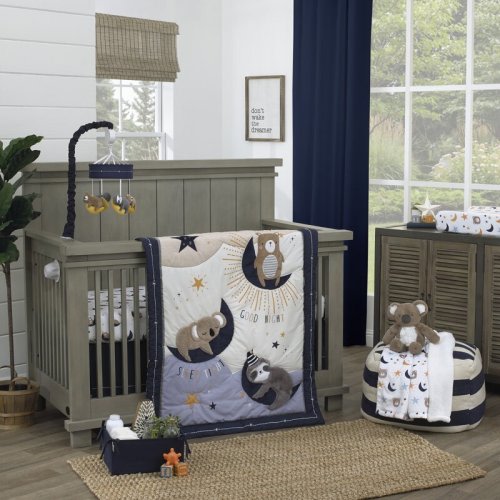 Isabelle & Max™ Nojo Wawona Goodnight Sleep Tight 4 Piece Crib Bedding Set | Wayfair