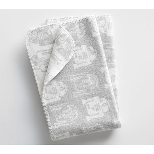 Star Wars™ R2D2 Fuzzy Baby Blanket