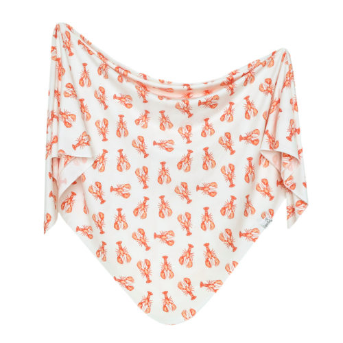 Copper Pearl | Knit Swaddle Blanket | Maine