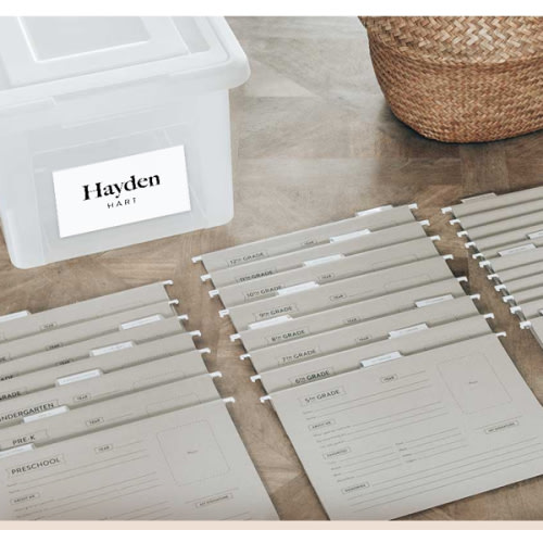 The School Years Memory Kit + Box