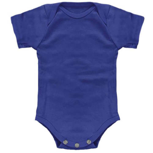 Organic Cotton Infant Onesie - Nautical Blue