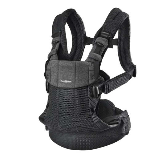 Baby Carrier Harmony - Black, 3D Mesh