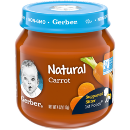 Natural 1st Foods Carrot Baby Food | Gerber