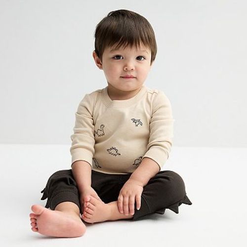 Baby Carter's 2-Piece Dinosaur Long-Sleeve Bodysuit & Pant Set