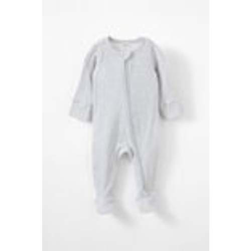 Organic Pointelle Zip All In One Romper