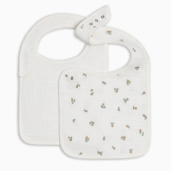 2-Pack Muslin Bibs