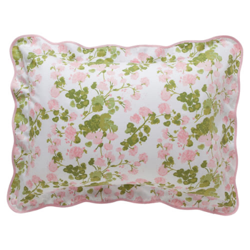 Ouisie Pink Shams (standard size)