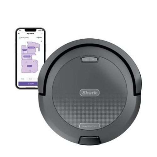Shark Navigator Robot Vacuum with SmartPath Navigation and Self-Cleaning Brushroll RV2110