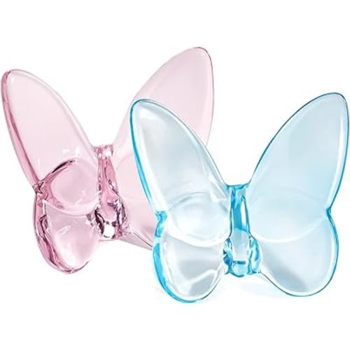 Crystal Butterfly Figurines - Flying Crystal Cut Glass Butterfly Ornament Statue Animal Collectible Home Decor