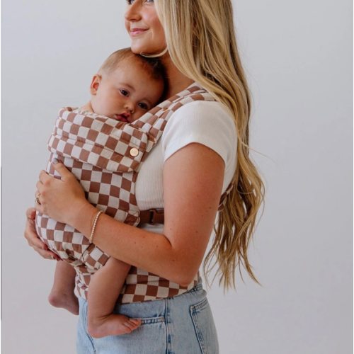 The Monarch Carrier - Mocha Check – Mabē