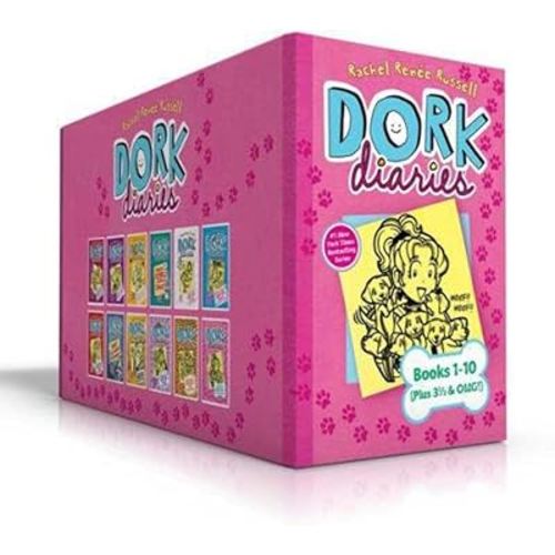 Dork Diaries Books 1-10 (Plus 3 1/2 & OMG!) (Boxed Set): Dork Diaries 1; Dork Diaries 2; Dork Diaries 3; Dork Diaries 3 1/2; Dork Diaries 4; Dork ... Diaries 9; Dork Diaries 10; Dork Diaries OMG!
