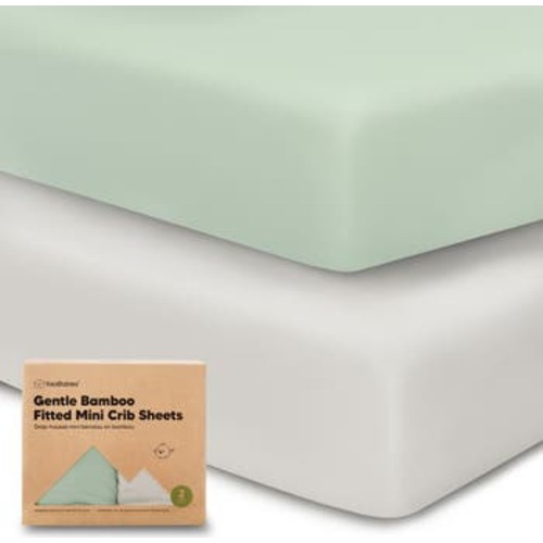 Isla Fitted Mini Crib Sheets