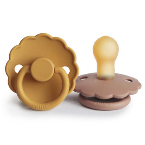 FRIGG Daisy Natural Rubber Pacifier 2-Pack – Mushie