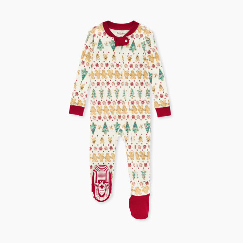 Burt's Bees Baby Baby Gingerbread Fair Isle Matching Family Pajama Set - Gingerbread Fair Isle, Newborn