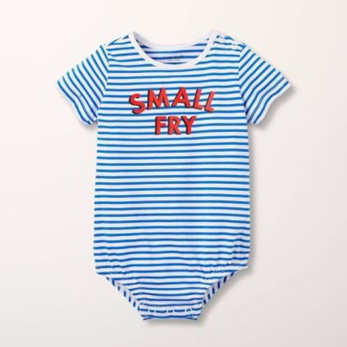 Baby Stripe Romper - Kate Spade New York X Target Blue/white 3-6m