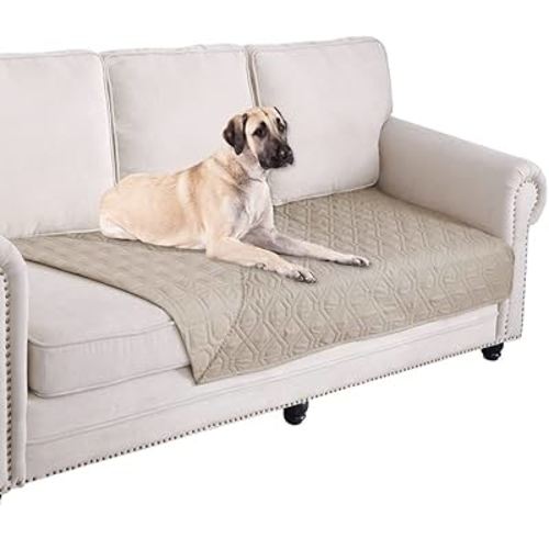 Ameritex Waterproof Blanket Reversible Dog Bed Cover Pet Blanket for Furniture Bed Couch Sofa