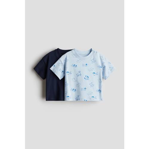 2-PACK COTTON T-SHIRTS