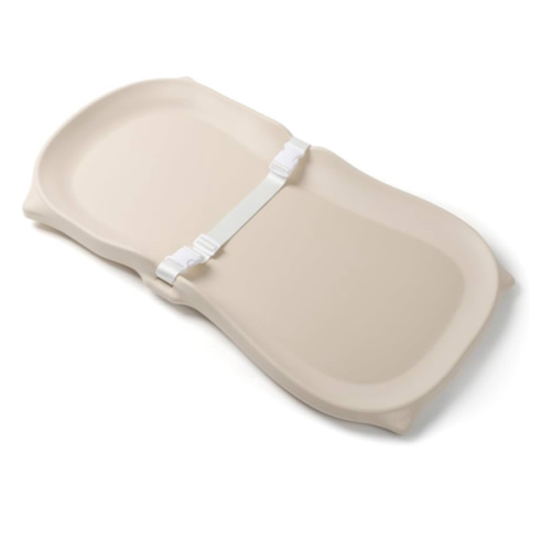 Baby Changing Pad Wipeable & Waterproof, Soft & Non-Slip Adjustable Safety Belt, Changing Table and Dresser, Use for Changing Diaper Clothes Massage Apply Moisturizer, Oat Cat Conpect Design