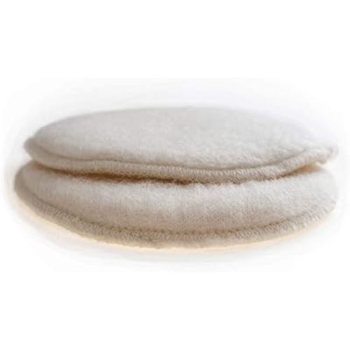 Soothingly Soft Merino Wool Nursing Pads, Style Softline, Extra Thickness, 5 in. Diameter (XS)
