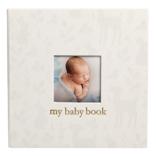 Pearhead Square Baby Memory Book - Woodland Print