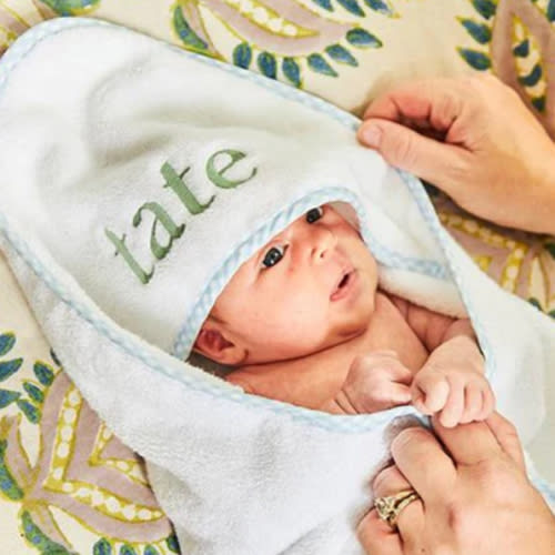 Personalized Baby Hooded Towel | Weezie Towels