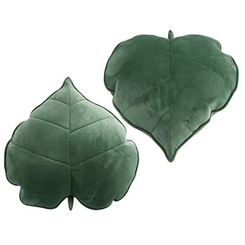 Cyprinus Carpio 3D Leaf Shape Household Pillow Cushion Sofa Lumbar Pillow Household Throw Pillow Decoration Pack of 2