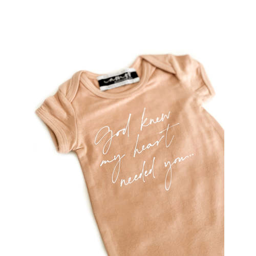 God Knew My Heart Needed You Bodysuit – OUR HOUSE ABOVE