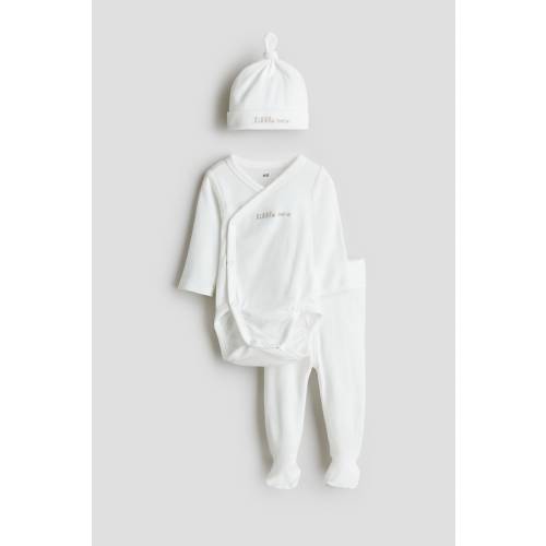 3-PIECE COTTON JERSEY SET