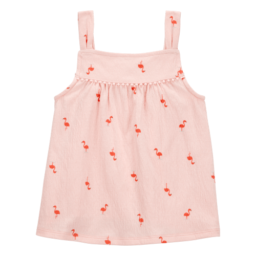 Baby Flamingo Pom Pom Tank - Carter's | Carter's Size: 12 Months