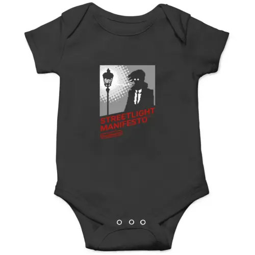 Streetlight manifesto Onesies Kids's Short Sleeve Onesie 6M Black sold by Bodoitbarishqub | SKU 299506800 | Printerval