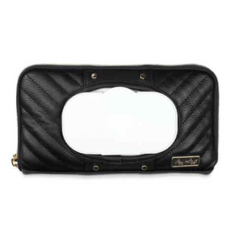 Itzy Ritzy Jetsetter Black Travel Wipes Case - Bellini Baby and Teen Furniture