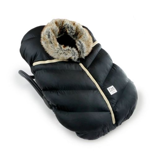7am Enfant Car Seat Cocoon Cover - Black Tundra